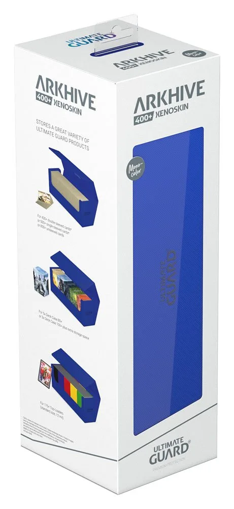 Ultimate Guard Kartenbox – Arkhive 400+ Xenoskin Blau 14