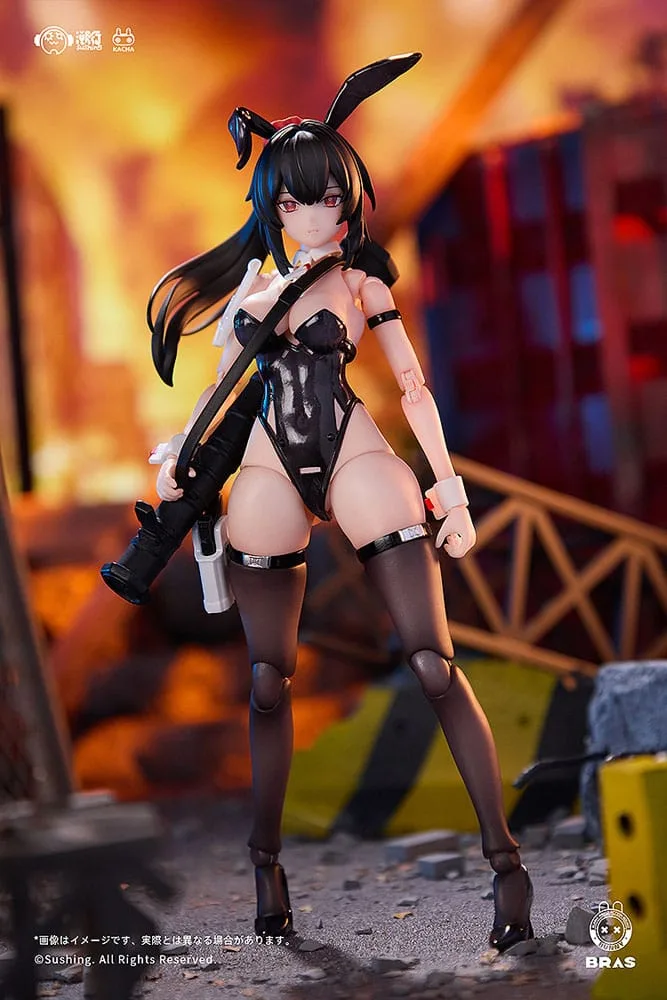 Bunny Rapid Action Squad Figure – Attacker Runa 1/12 16 cm 11