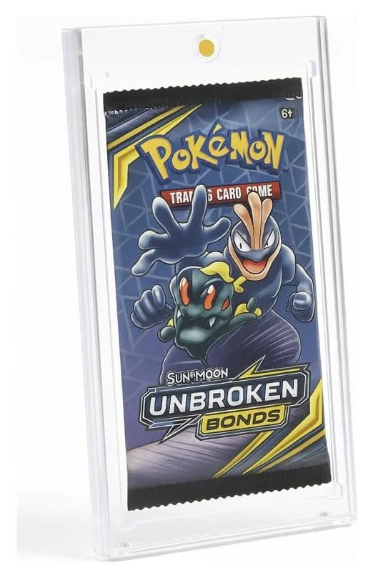 Booster Pack Acrylic Cases – Magnetic One Touch 10-Pack 20