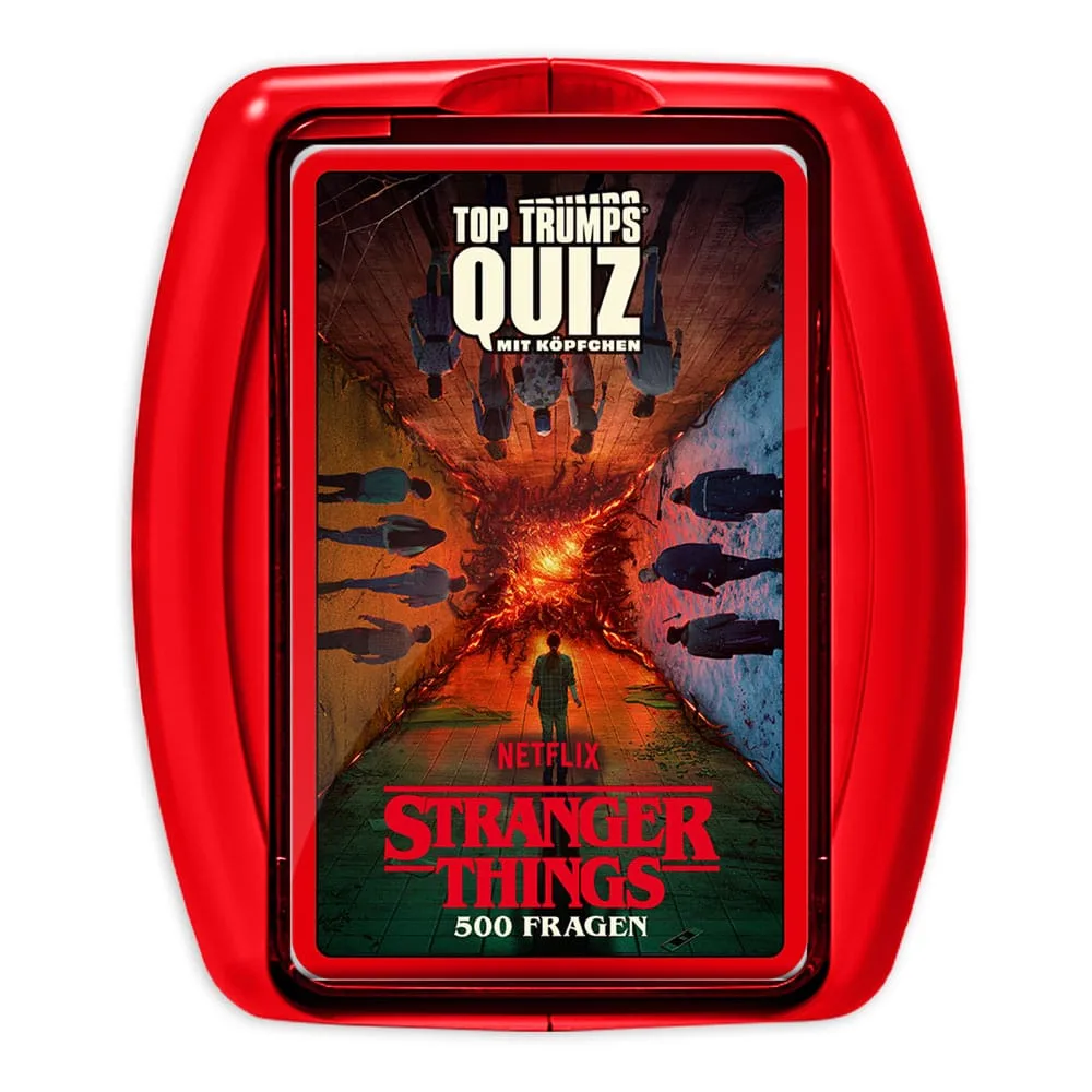 Stranger Things Card Game – Top Trumps Quiz German Edition