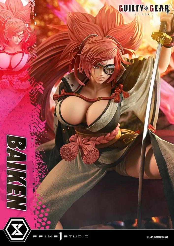 Guilty Gear Strive Statue – Baiken Bonus Version 1/4 Scale 80 cm 4