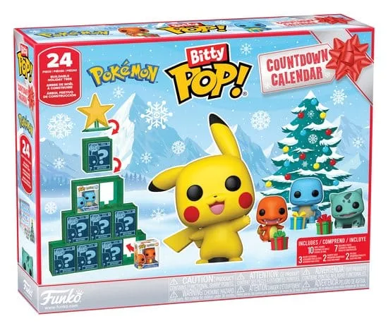 Pokémon Advent Calendar – Bitty POP! 24-Day Countdown