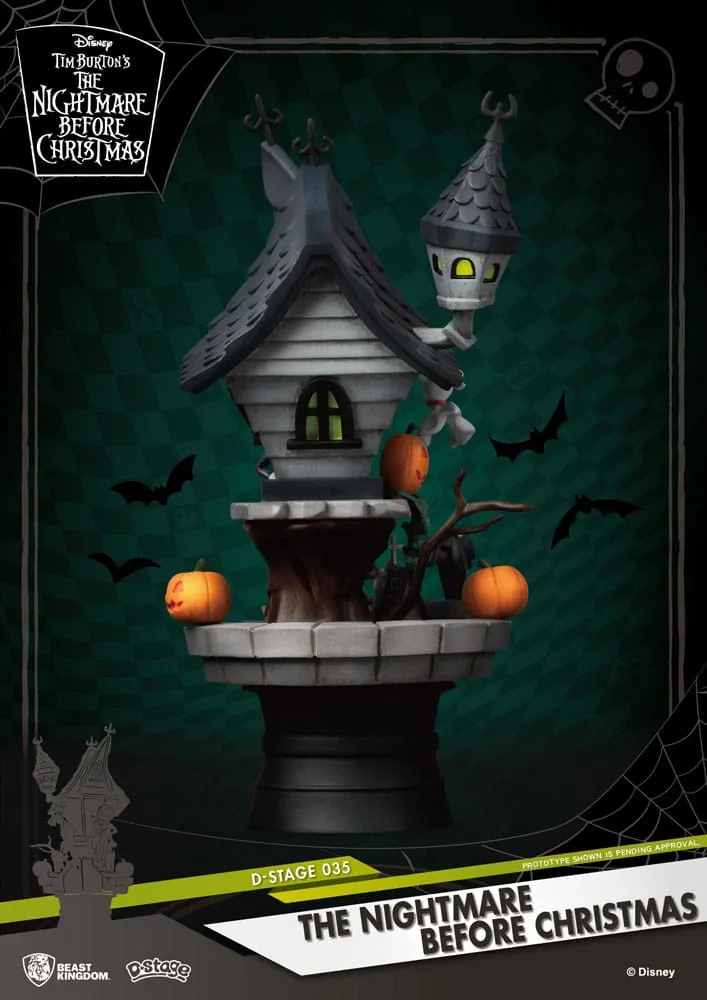 Nightmare Before Christmas Diorama – Jack’s Haunted House 15 cm 3