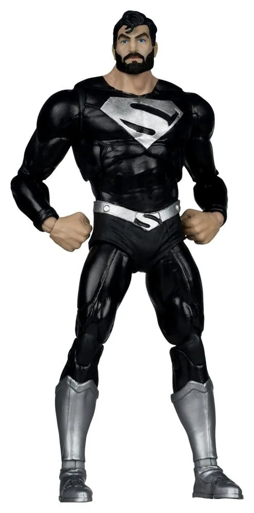 DC Multiverse Action Figure – Black Suit Superman 18 cm
