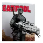 Marvel PVC Statue – Deadpool Grey Suit Chase 1/6 Scale 27 cm 4