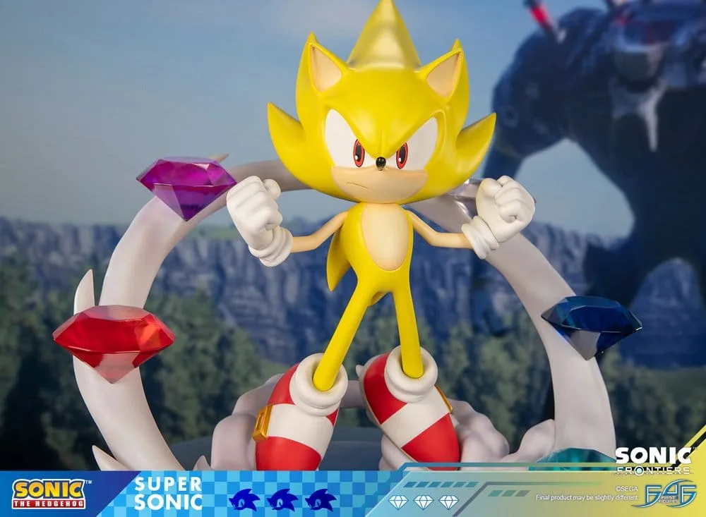 Sonic Frontiers Resin-Statue – Super Sonic 45 cm 14