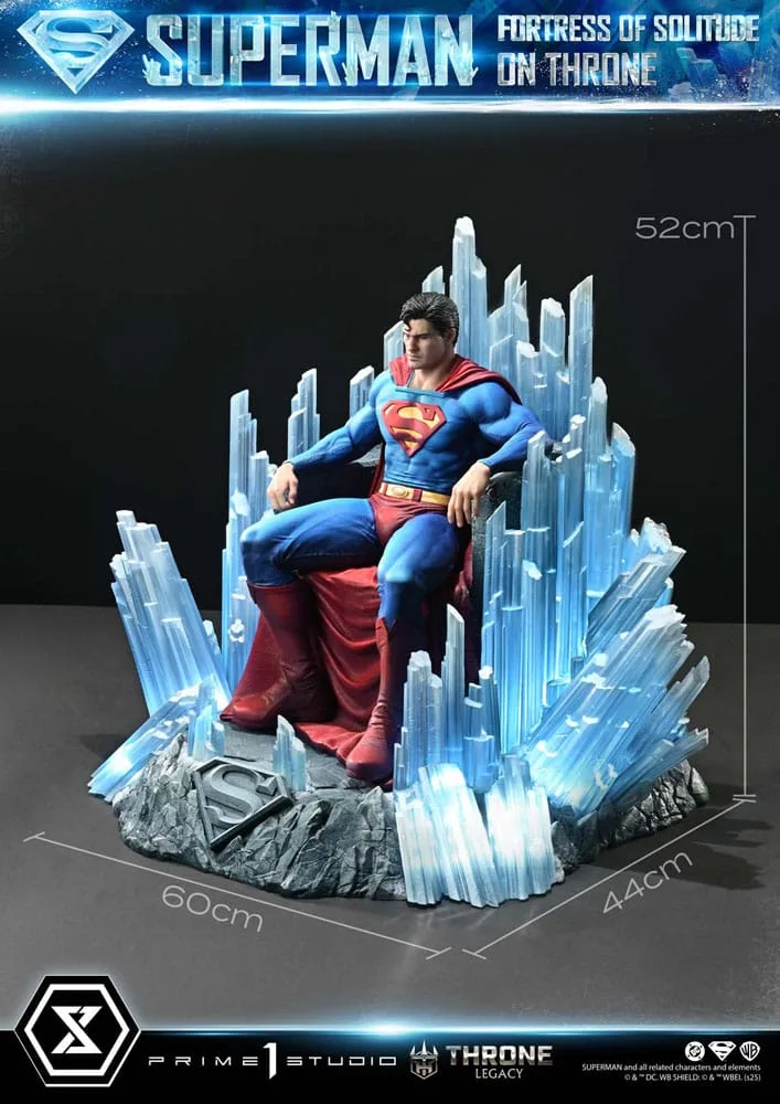 DC Comics Statue – Superman Fortress Throne 52 cm 9