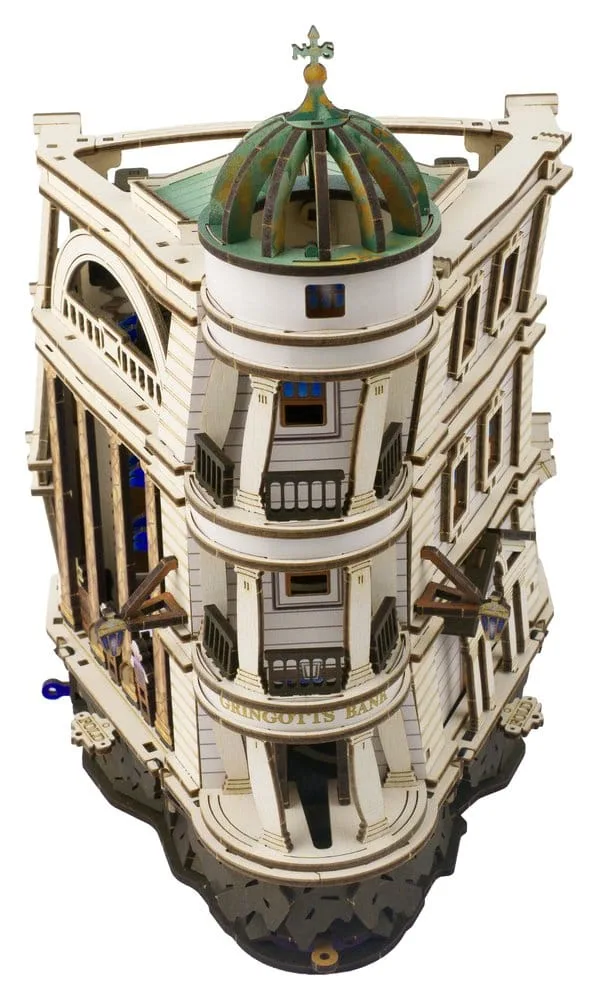 Harry Potter Wooden Model Kit – Gringotts Bank Marble Run 14