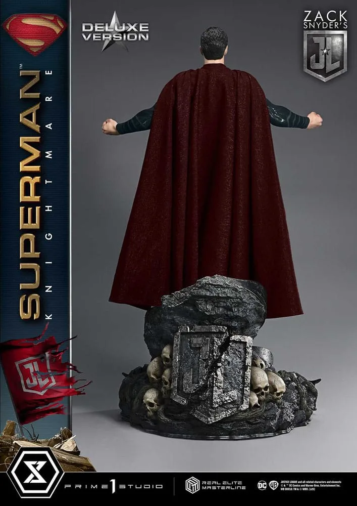 Justice League Statue – Superman Knightmare Deluxe 95 cm 9