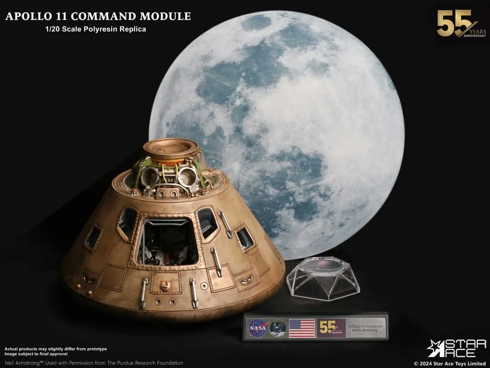 Apollo 11 Replica – Command Module DX 1/20 Scale 20 cm 11