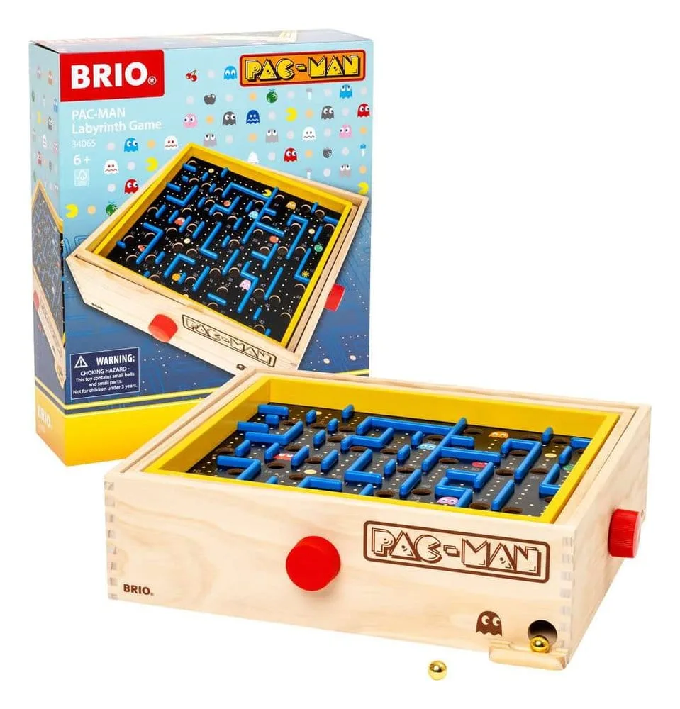 Pac-Man Labyrinth Game – Retro Wooden Maze 2