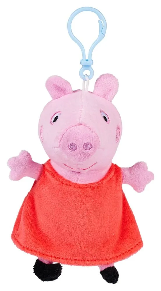 Peppa Pig pluchen sleutelhangers – Familiedisplay 18 stuks 7