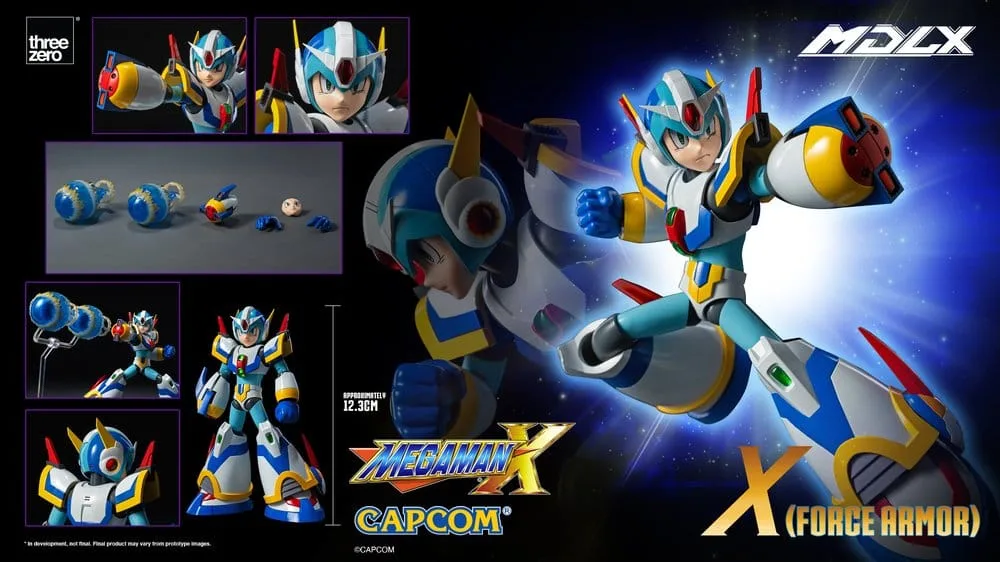 Mega Man X Action Figure – MDLX Force Armor 12.3 cm 15