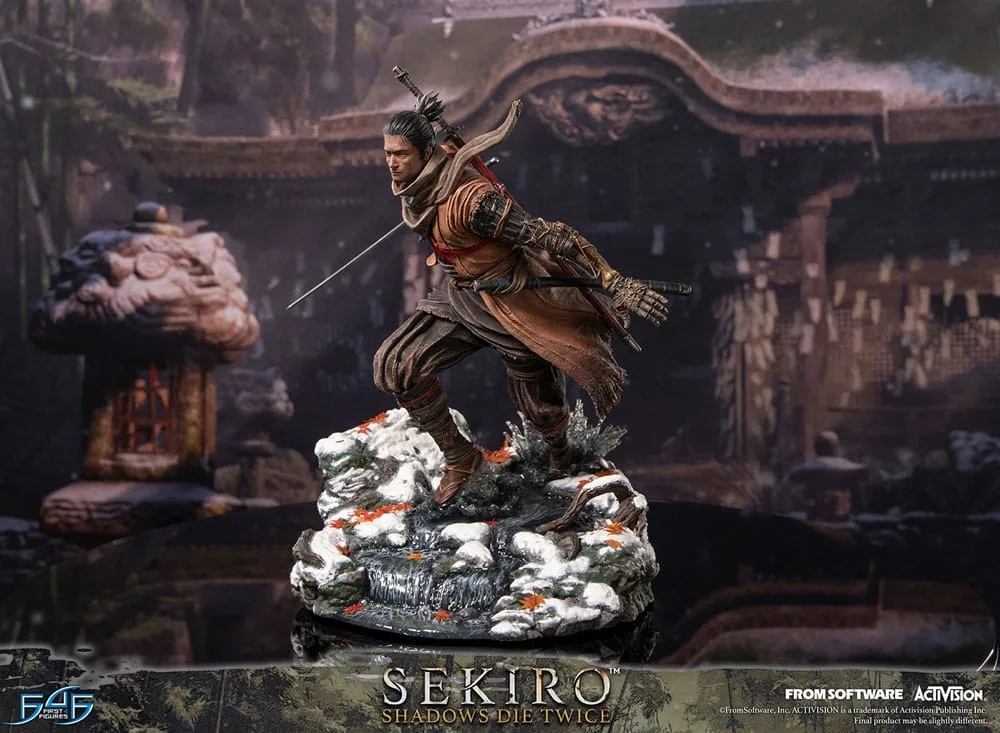 Sekiro Shadows Die Twice Statue – Sekiro with Kusabimaru 32 cm 12