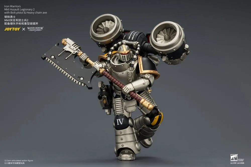 Warhammer Figure – Iron Warriors MkII Assault Legionary 2 12.3 cm 14