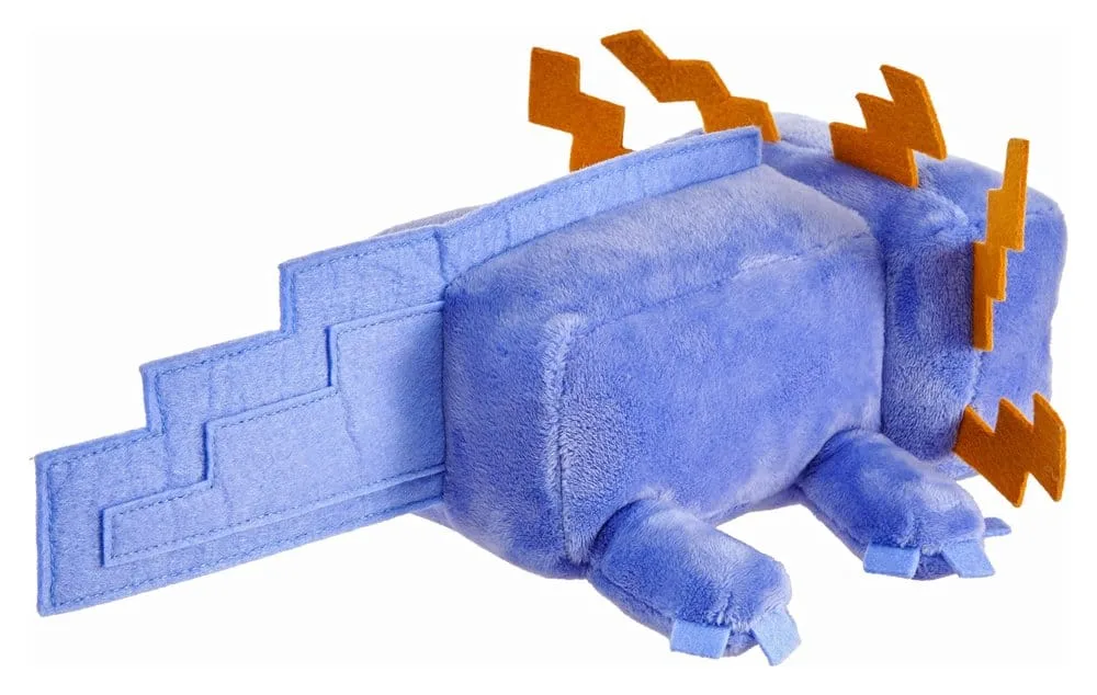 Minecraft knuffel – Blauwe axolotl 20 cm 4