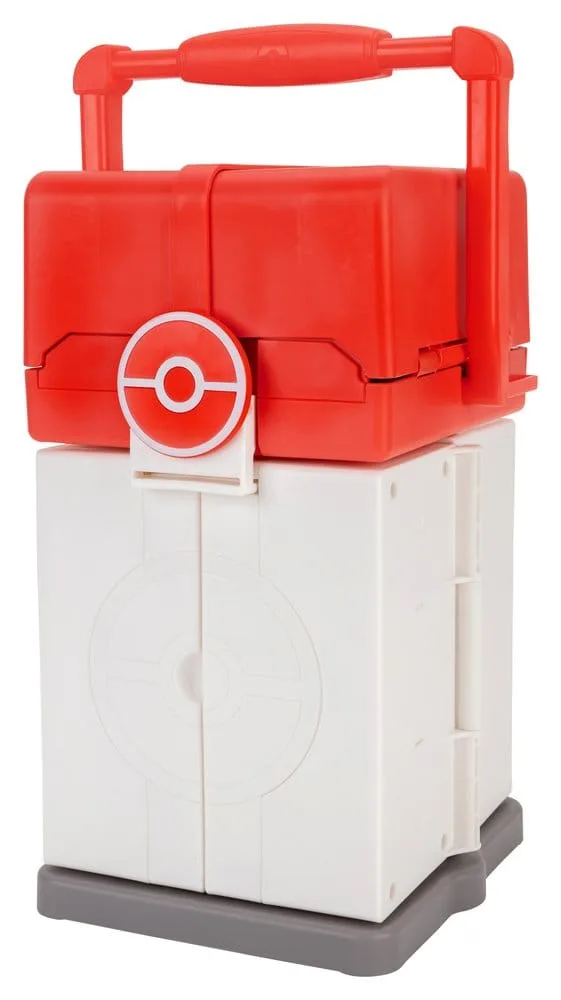 Pokémon Display Case – Play and Display with Pikachu and Sprigatito