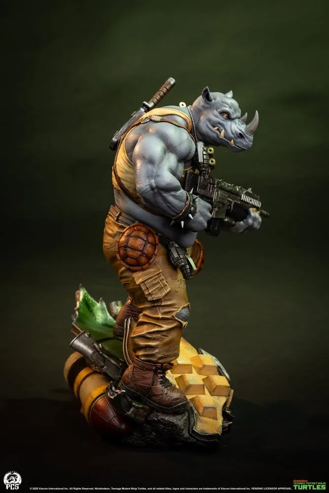 Teenage Mutant Ninja Turtles Statue – Legends Rocksteady 1/3 69 cm 9