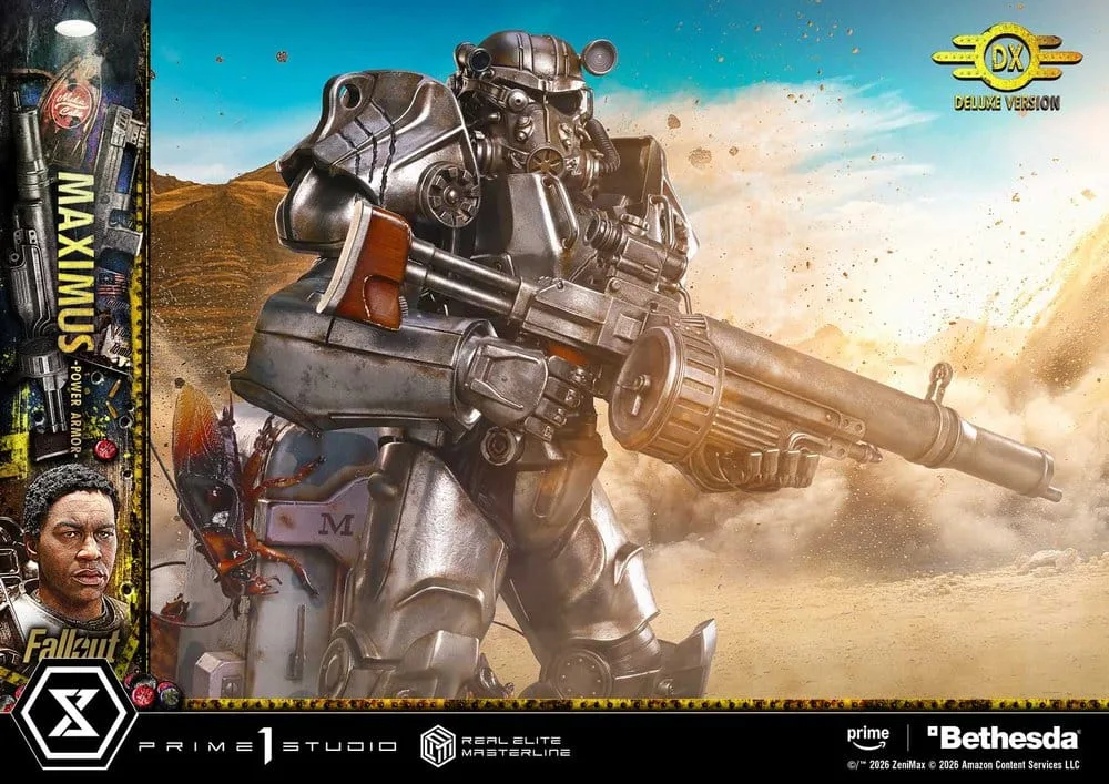 Fallout Statue – Maximus Power Armor DX Bonus 67 cm 12