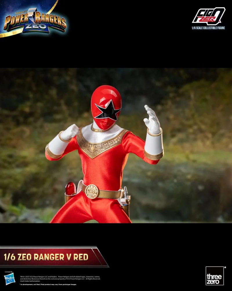 Power Rangers Zeo Action Figure – FigZero Ranger V Red 30.7 cm 10