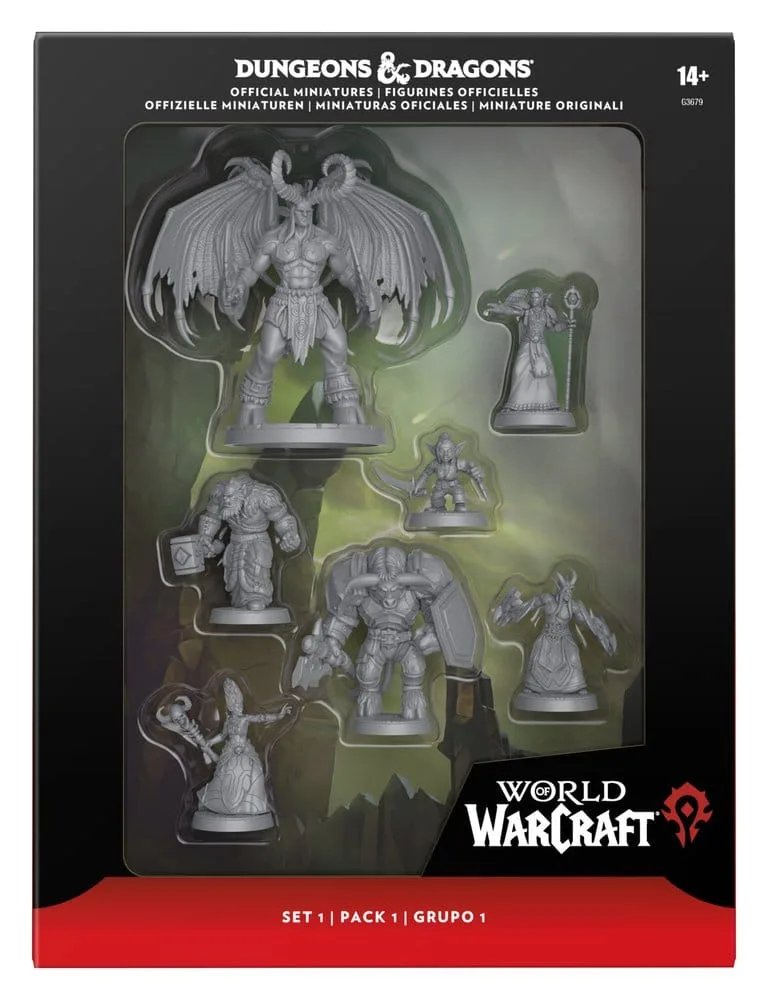 Dungeons & Dragons x World of Warcraft Miniatures – Horde Set 1 6