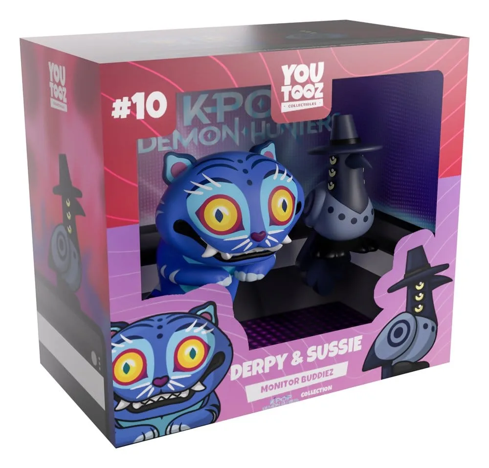 KPop Demon Hunters Vinyl Figures – Derpy and Sussie 6–8 cm 4