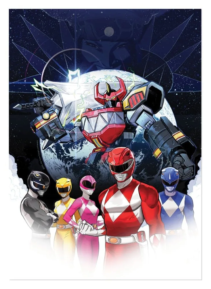 Power Rangers Art Print – Limited Edition 42 x 30 cm