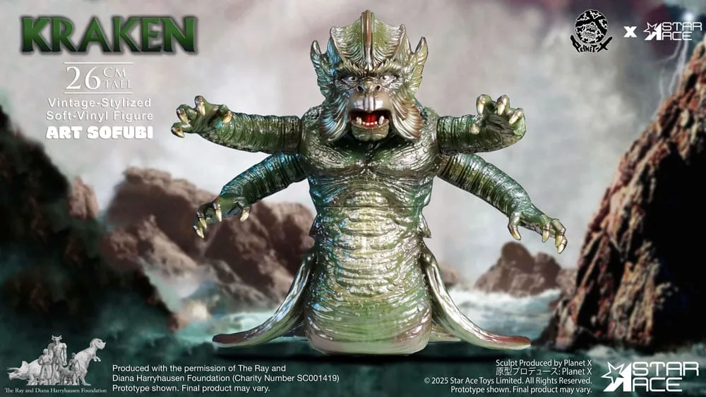Clash of the Titans Vinyl Statue – Vintage Kraken 25 cm 6