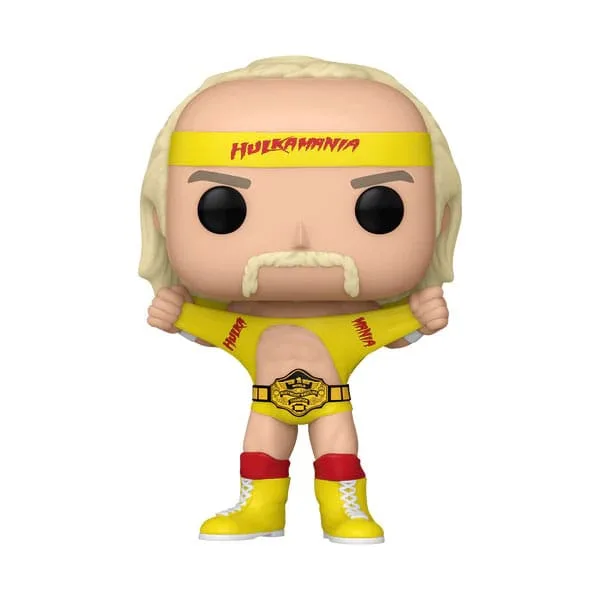 WWE Vinyl Figure – Funko Pop Hulkamania with Belt 9 cm