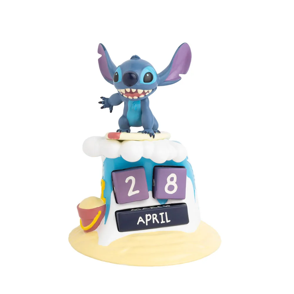 Lilo & Stitch Perpetual Calendar – Surfer 14 x 18 x 19 cm
