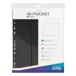 Ultimate Guard Binder Pages – Black 18-Pocket Side-Loading 10-Pack 3