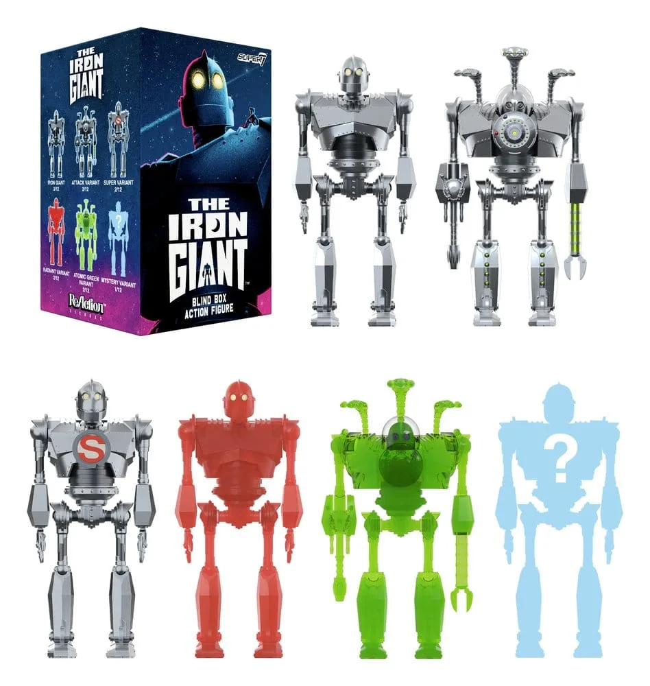 The Iron Giant Blind Box Figures – Wave 1 Display of 12 2