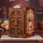 Book Nook Model Kit – CuteBee Bookshop Memories 17 x 10 cm 6
