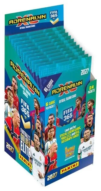 FIFA 365 Trading Cards – Adrenalyn XL 2027 24-Pack Display