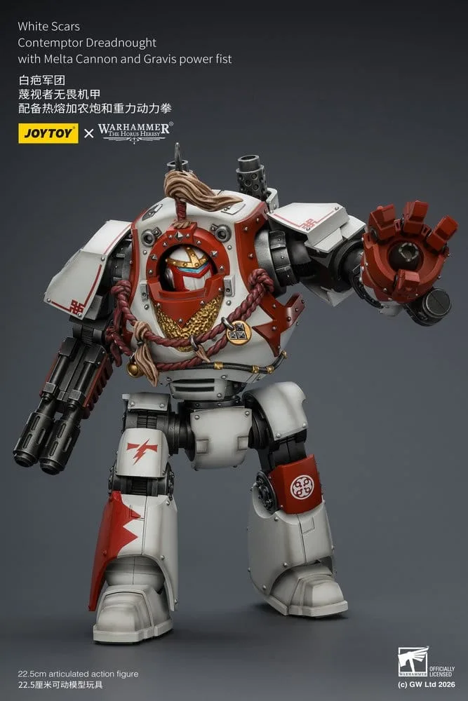 Warhammer Action Figure – White Scars Contemptor Dreadnought 22.5 cm 8