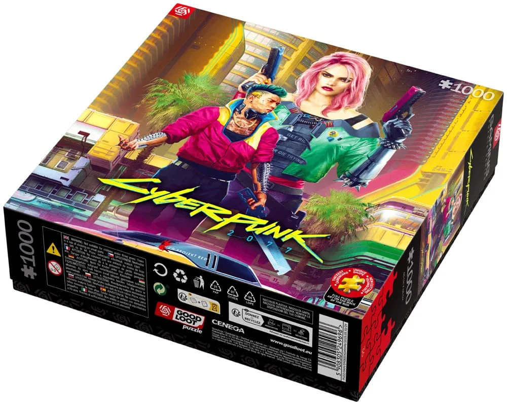 Cyberpunk 2077 Jigsaw Puzzle – Kitsch Style 1000 Pieces 9