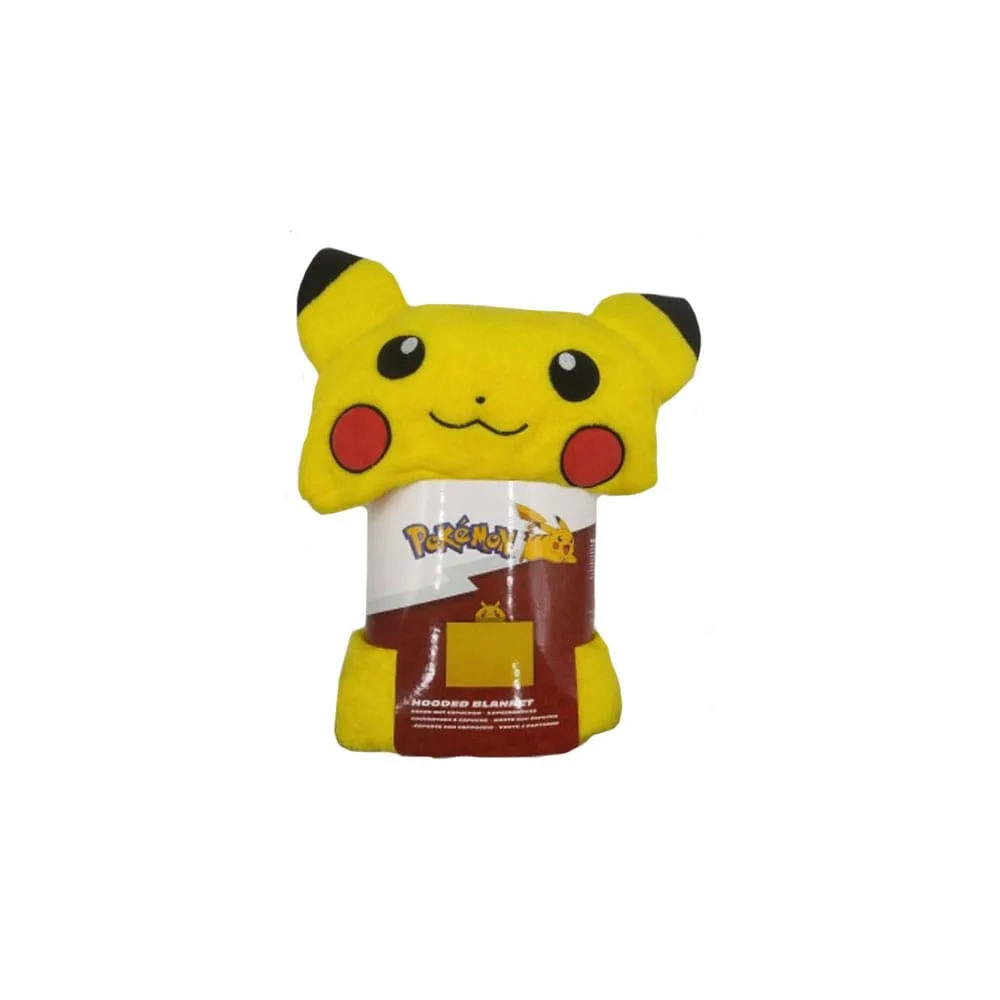 Pokémon Hooded Blanket – Pikachu 120 x 150 cm 4
