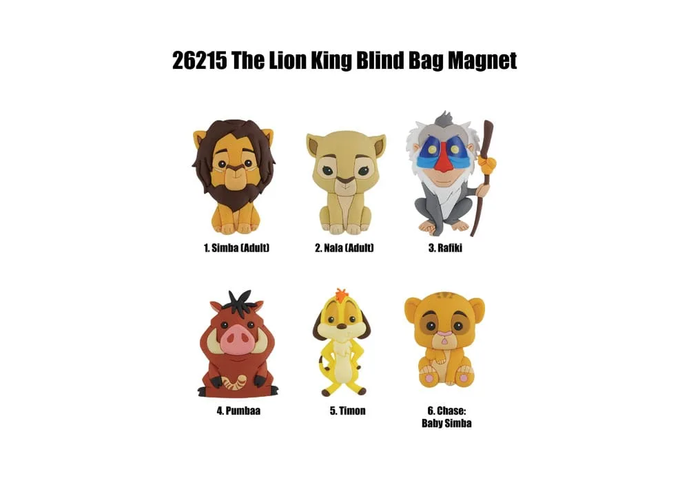The Lion King Magnet Display – Series 1 12 Blind Bags 3