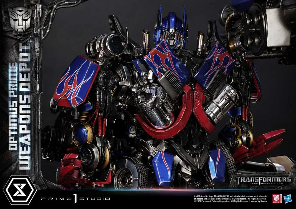 Transformers Statue – Optimus Prime Weapons Depot 17