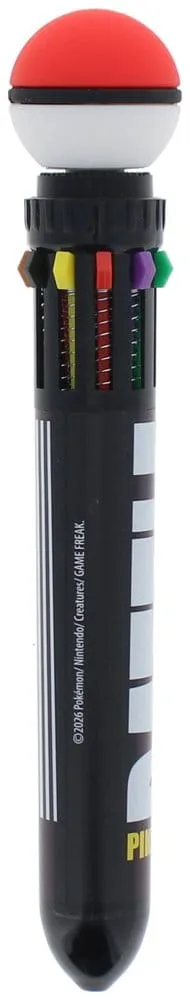 Pokémon Multicolour Pen – 10-in-1 Spinny Pokéball 3