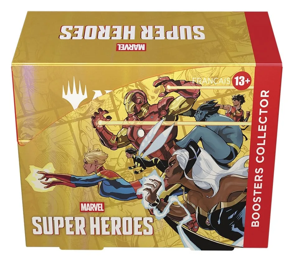 MTG Marvel Super Heroes Collector Booster Display – 12 Packs French 6