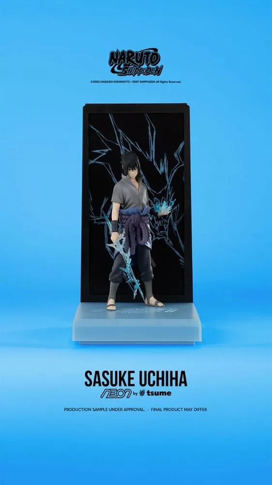 Naruto Statue – Tsume Neon Sasuke Uchiha 25 cm 5
