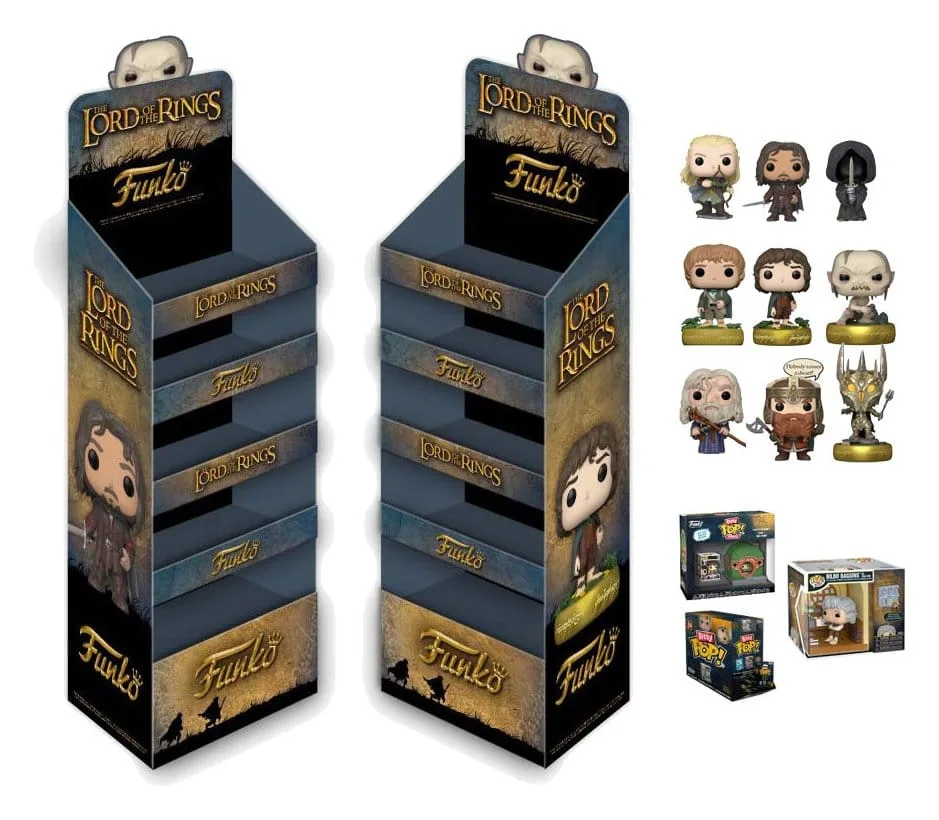 The Lord of the Rings POP Figures – 90-Piece Floor Display