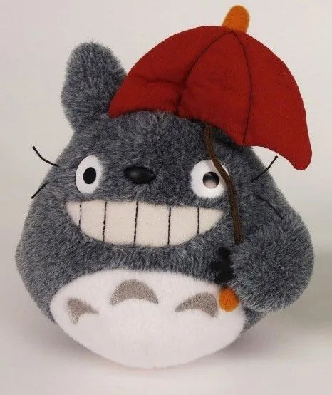 My Neighbor Totoro Plush Figure – Red Umbrella 15 cm