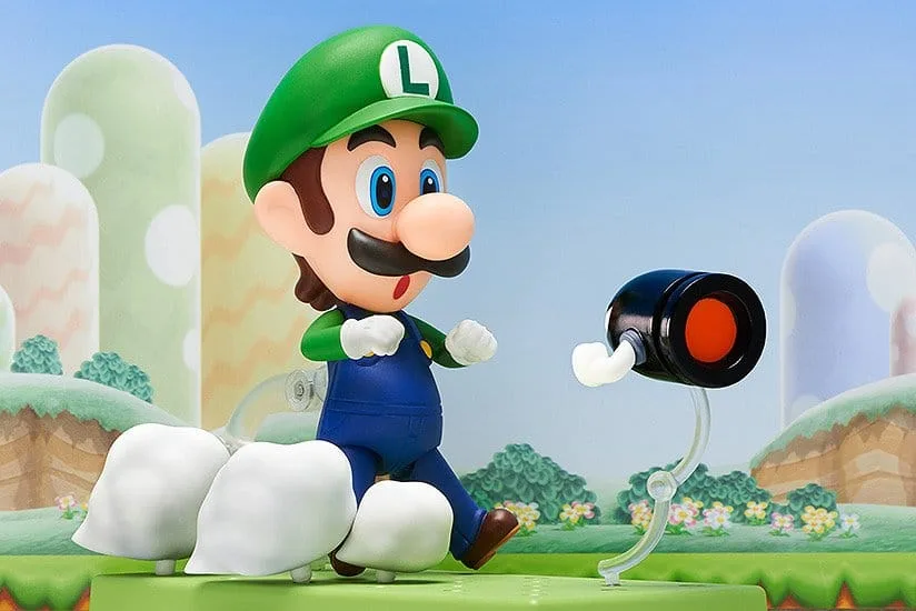 Super Mario Action Figure – Nendoroid Luigi 10 cm 5