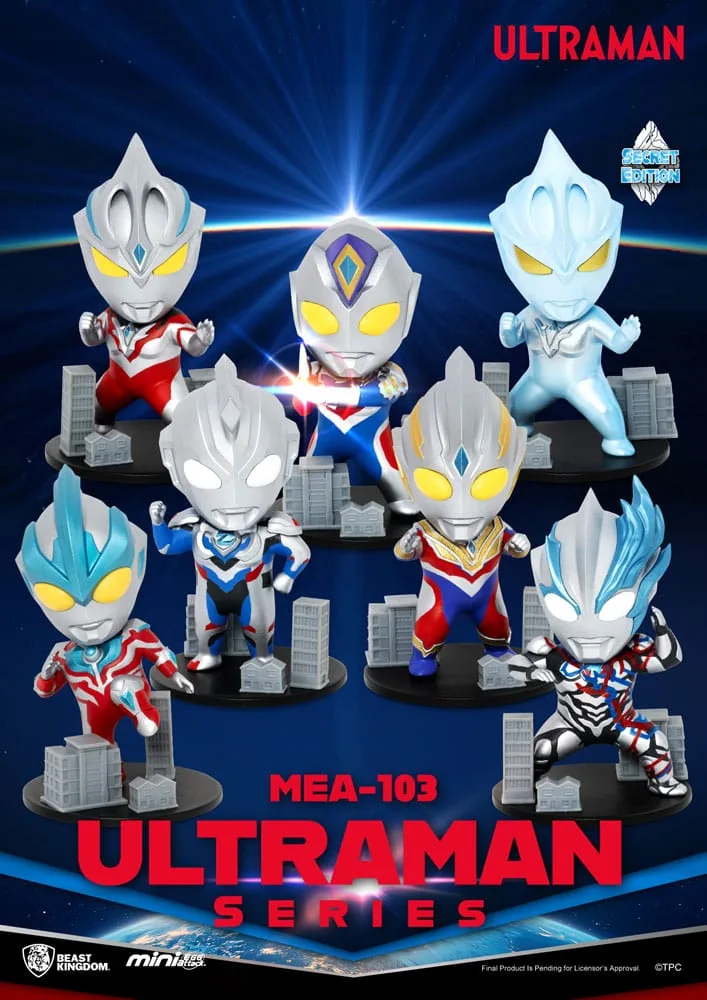 Ultraman Blind Box Figures – Mini Egg Attack Series 1 9 cm 6-Pack