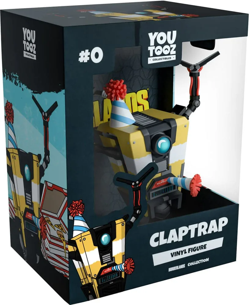 Borderlands Vinyl Figure – Youtooz Claptrap Party Hat 12 cm 2