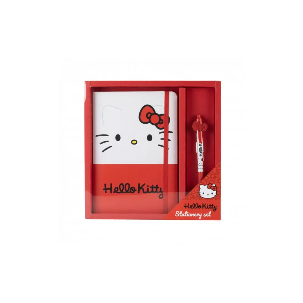 Sanrio Notebook and Pen Gift Set – Hello Kitty