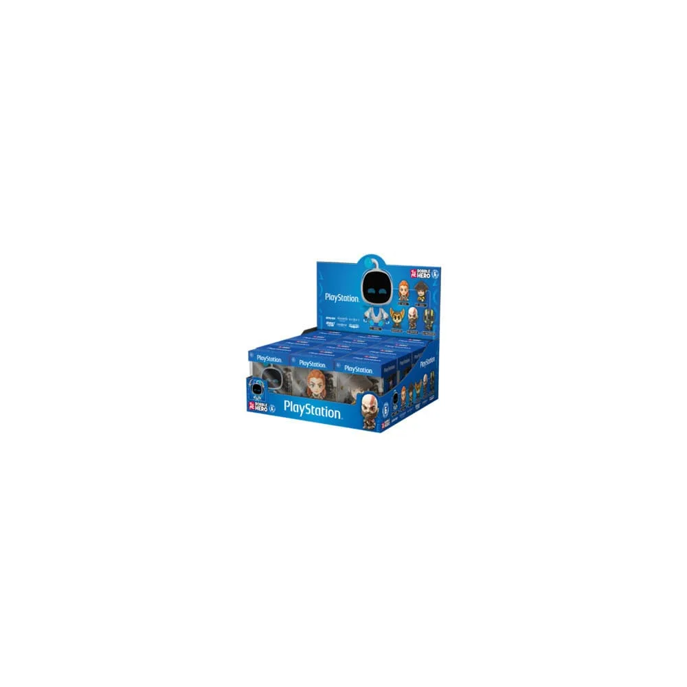 PlayStation Bobble-Heads – Bobble Hero Display of 12 6 cm 3
