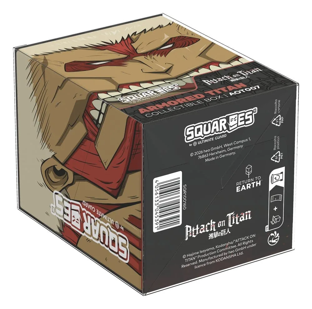 Attack on Titan Deck Box – Armored Titan Squaroe AOT007 12